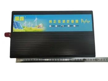 Безплатна доставка 1500 W чиста синусоидална слънчев инвертор dc 60 В променлив 220 230 v 50 Hz извън мрежата