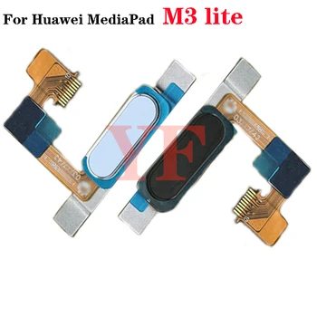 Бутон Home, за Huawei MediaPad M3 lite 10.1-инчов четец на пръстови отпечатъци, гъвкав кабел, сензор за Докосване ID