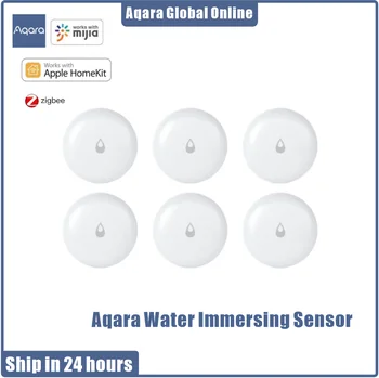 В наличност Оригинален сензор потапяне във вода Aqara IP67, детектор за изтичане на вода за домашна дистанционно за аларма, сензор за накисване