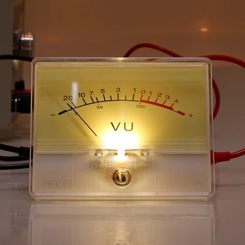Високо-чувствителен VU-Meter Жълта лента VU-Meter-Указател на нивото на звука цифров усилвател се Използва за миксиране за домашно кино-