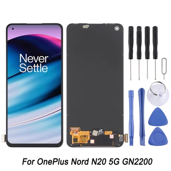 Висококачествен LCD екран AMOLED-Материал За OnePlus Nord N20 5G GN2200, на Дисплея на Телефона и Дигитайзер, Пълна Подмяна Монтаж