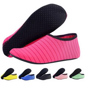 Водоустойчив обувки за жени и мъже, лятна обувки на бос крак, бързо съхнещи водни чорапи за плаж, плуване, йога, водни дамски обувки
