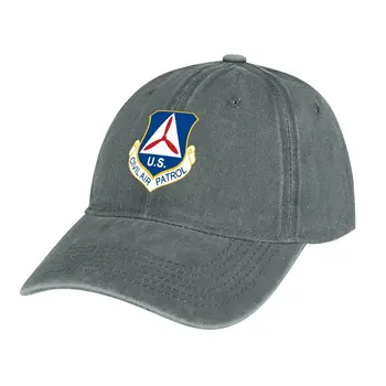 Гражданския въздушен патрул-ковбойская шапка САЩ, катерене полистирен вечерни шапки, шапки за мъже и жени