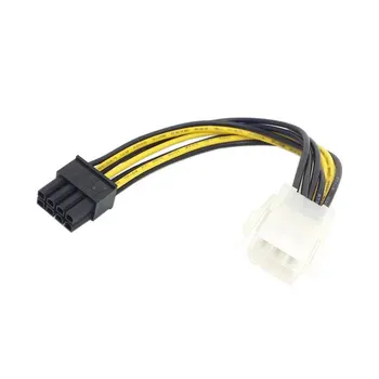 Графичен кабел-адаптер SA140 от 6 контакти до 8 контакти HD5870 6870, специален кабел-удължител