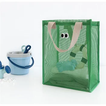 Дамска Лятна плажна чанта с хубав принтом под формата на очите, дамски ежедневни чанти-тоут, множество чанта за покупки от вкара тъкани с голям капацитет