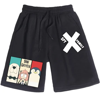 Дамски ежедневни панталони уличном стил, пет панталони, Унисекс, памук подарък от японско аниме 