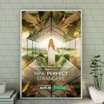 Девет идеални непознати Плакат на сериала Филм Печат на плакати върху платно Декорация на дома, Боядисване (без рамка)