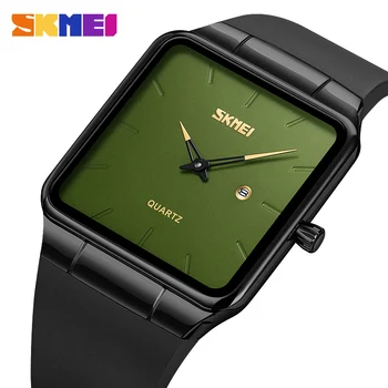 Директна доставка, модерен изчистен дизайн, мъжки часовник SKMEI, най-добрата марка за луксозни кварцови часовници, мъжки силиконов каучук Relogio Masculino