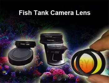 Дълбоководни морски цилиндър, фотообъектив, филтър за мобилен телефон, макро-градините или коралово огледало
