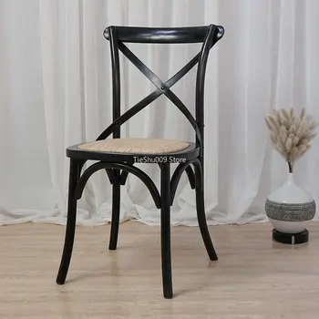 Дърво и Модерни трапезни столове Дизайнерски акцент Ергономична Сгъваема трапезни столове Скандинавски лукс Sillas De Comedor Мебели за дома