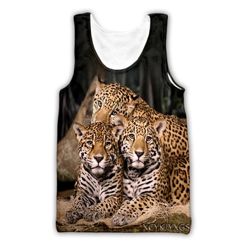 Ежедневна Риза с 3D Принтом xinchenyuan Pretty Животните, Лятна Градинска Мъжки/дамски Модни Жилетка A108