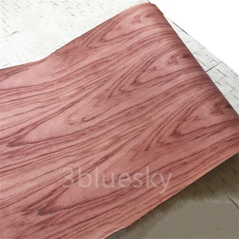 Естествен Фурнир от естествено дърво Бубинга за мебелната основите на Kraftpaper около 60 см x 2,5 м 0,25-0,3 мм C/C