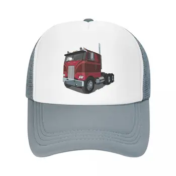 Жените большегруз 352 бескапотный камион бейзболна шапка на мода туризъм шапка, черна шапка, мъжки