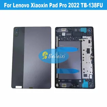 За Lenovo Xiaoxin Pad Pro 2022 TB-138FU TB138FU Корпус на Отделението за батерията Калъф Защитно Задната част на Задвижваната Здрава Плосък Задния капак на Отделението за батерията