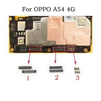 За OPPO A54 4G LCD дисплей, жак спк стартира строителни/USB зарядно устройство, пинов конектор за зареждане конектор за батерия