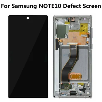 За Samsung Note10 N970 LCD дисплей със сензорен екран в събирането на Оригиналния Super AMOLED-дисплей С сензорен екран