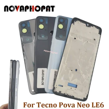 За Tecno Pova Нео LE6, капак на отделението за батерията, задната част на кутията, а на задната страна на корпуса, клавиш за сила на звука, по-ниска средна рамка на предния панел с LCD рамка