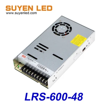 Импулсно захранване LRS-600-48 Mean Well мощност 600 W 48 12,5 А (подобрена версия SE-600-48)