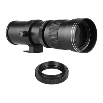 Камера MF супертелеобъектив с увеличение F/8.3-16 420- Определяне 800 мм Т2 с преходен пръстен за Sony Alpha-mount Minolta AF-mount A5D A7D
