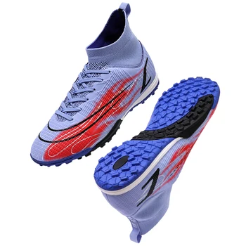 Качествена футболна обувки Футболни обувки Mbappe Futsal Chuteira Campo, мъжки спортни обувки, дамски футболни маратонки TF/AG