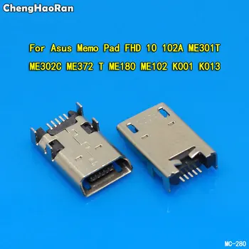 Конектор Micro USB ChengHaoRan за Asus Memo Pad 10 FHD 102A ME301T ME302C ME372 T ME180 ME102 K001 K013 Порт за Зареждане