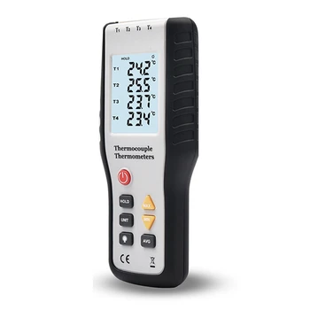 Контактен термометър, цифров термопарный тестер температура, термометър, LCD екран, C/F Измервателни инструменти HT-9815
