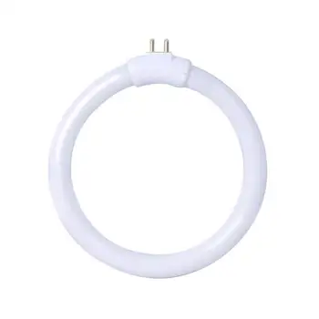 Кръгли пръстен на тръбата, W T4 противосвертывающие лампа луминесцентна околовръстен лампа Бяла тръба с 4 контакти