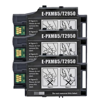 Кутия за обслужване на мастило 3X PXMB5 E-PXMB5 T2950 T295000 C13T295000 за EPSON WorkForce WF-100 WF-100W PX-S05