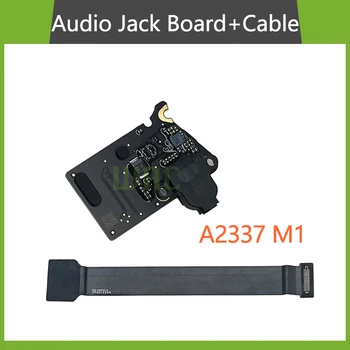 Лаптоп A2337 Такса аудиоразъема входно-изходни с гъвкав кабел 820-01929-A 821-03452-01 за Retina Macbook Air 13 
