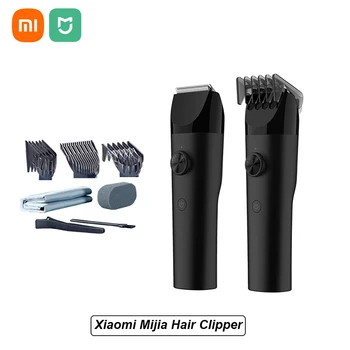 Машина за подстригване на коса XIAOMI MIJIA Оригинален безжична машинка за подстригване за коса Професионална машинка за подстригване за мъже, Тримери за брада, безжична електрическа прическа