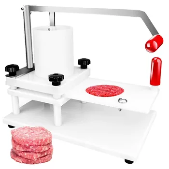 Машина за формоване на пластмасови хамбургери, Ръчно Експортна машина за фрезоване на найлонови хамбургери, Специална Машина за пресоване на говеждо месо HR-130