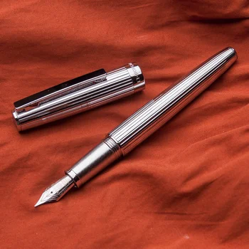 Метална дръжка на Hongdian Copper Galaxy, бизнес офис подпис, практикующая писане, писалка, мъжки ретро подарък