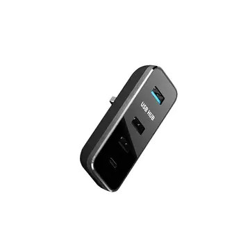 Мини-една жабка USB hub Аксесоари за интериора на USB-зарядно устройство за Tesla, модел 3 Модел Y