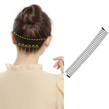 Многофункционална превръзка от неопрен за коса, облекло за организиране на коса, Гъвкава и устойчива на плъзгане дамска превръзка, с бретон, Лека превръзка от неопрен за къса коса