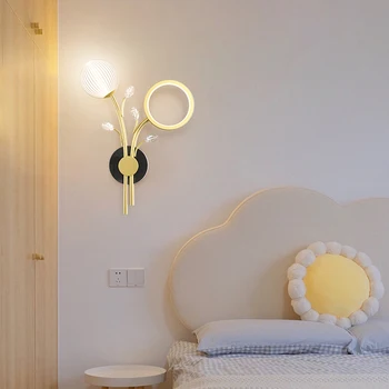 Модерен Прост led монтиран на стената лампа, нощна лампа за спални, коридор, пасаж, хол, фон, с монтиран на стената лампа, начало декор, осветление лампа