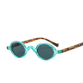 Модни Малки Кръгли Слънчеви Очила Дамски Класически Реколта Стимпанковые Пирони Мъжки Слънчеви Очила Нюанси UV400 Овални Дамски Рамки За Очила