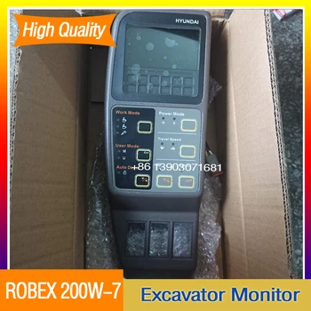 Монитор Панела на дисплея на багер ROBEX 200W-7 Monitor 21N3-35002 За Hyundai 21N335002 Cluster Ass'y
