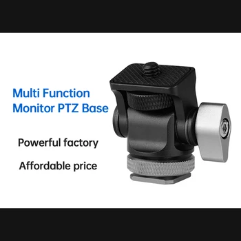 Монитор Универсален Завъртане Регулируема PTZ-микрофон за запис на видео, определя категория за осветление, PTZ-стабилизатор-067