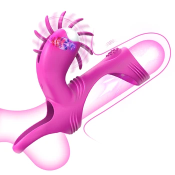 Мъжки пръстен за член, Вибратор, Удължител ръкав за пениса, Презерватив, Халка за пениса, близането на клитора, стимулатор на влагалището, Точка G, Оргазъм, секс-играчки за двойки