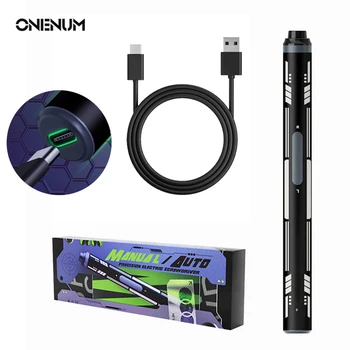 Набор от електрически отвертки ONENUM 3,6 В интелигентна безжична отвертка комплекта за захранване с голям капацитет, точност инструмент за ремонт на телефон и лаптоп