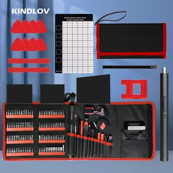 Набор от електрически отвертки KINDLOV, многопозиционные прецизна бита с ръчна дръжка, комбинираната инструменти за ремонт, професионални комплекти