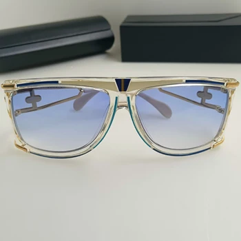 Най-популярни слънчеви очила с двойно струпясване в цветен простроченной рамки, най-новите, любими дами и джентльменами, магистър-дизайн, оригинална кутия UV400