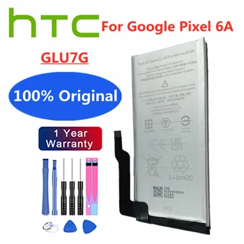 Нова Батерия за мобилен телефон 4370 ма GLU7G за HTC Google Pixel 6A 6a Висококачествена Подмяна на Вградена Батерия + Инструменти