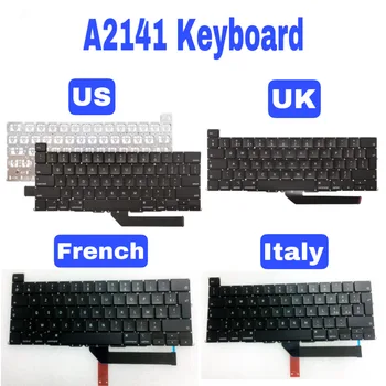 Новата клавиатура на САЩ, Великобритания, Франция, Италия, Испания, арабски, Немски, руски за Apple Macbook Pro 16 