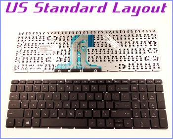 Новата клавиатура с американската подредбата за лаптоп HP Pavilion 15-ac158dx 15-ac143wm 15-ac651tx 15-af004ax 15-ac078nr Без рамка