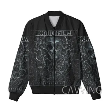 Нови модни дамски/мъжки якета-бомберы джоб с 3D принтом Equilibrium, женско/мъжко палто, мъжки палта, якета с цип
