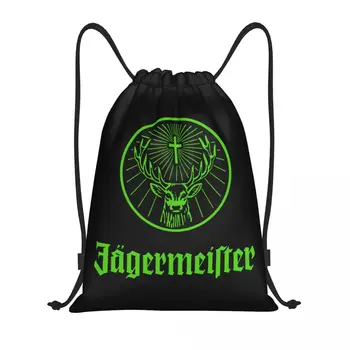 Обичай чанти Jagermeister на съвсем малък за мъже и жени, лека спортна раница за съхранение във фитнеса