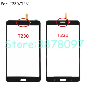 Оригинален 7,0 инча(и) За Samsung Galaxy Tab 4 SM-T230 T230 SM-T231 T231 Предния Сензорен Екран Дигитайзер Панел Стъкло Сензор + Проследяване
