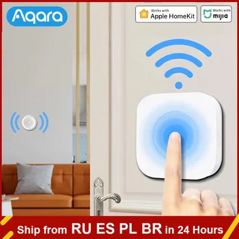 Оригинален Aqara Smart Switch Безжичен Звънец Безжичен Ключ за Превключване Умно Дистанционно Управление ZigBee WIFI Smart Homekits Mihome APP