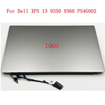 Оригинален НОВ за Dell XPS 13 9360 9350 LCD екран в пълна монтаж дисплей 07TH8V P54G P54G002